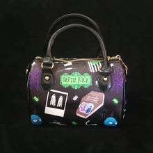 Load image into Gallery viewer, Mini satchel bag with beetlejuice pattern