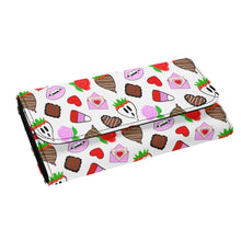 Load image into Gallery viewer, Wallet mock-up with valloween icons patten
