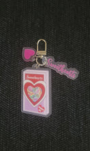 Load image into Gallery viewer, Spooky Sweethearts candy package keychain.
